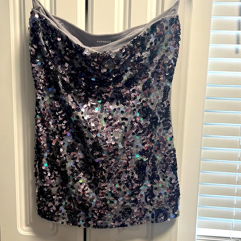 Express Strapless Top!
